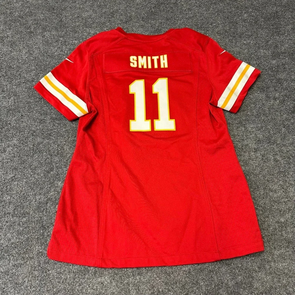 Nike Jersey Womens Size M Red Alex Smith Kansas City Chiefs NFL On Field Sport